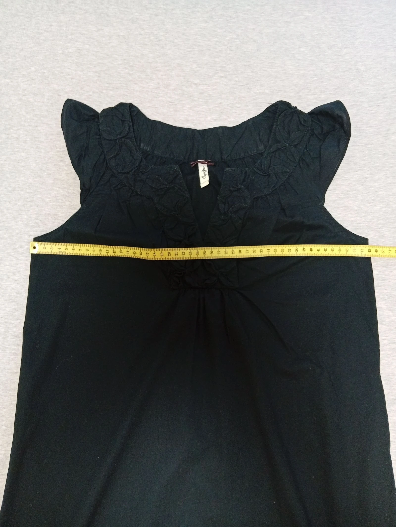 Robe noire sans manches style décontracté – photo 5